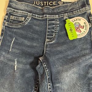 Justice girl’s size 8 jeans
